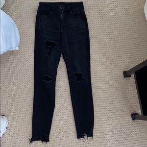 American eagle curvy super high rise jegging